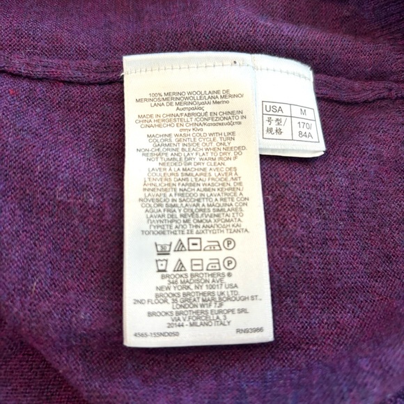 NWOT Brooks Brothers Shawl Collar Sweater - Picture 5 of 6